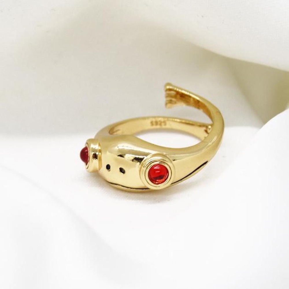 Gold Frog Ring